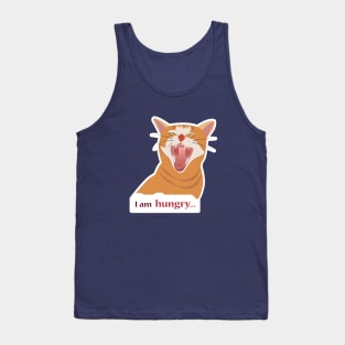 Yellow Cat Tank Top